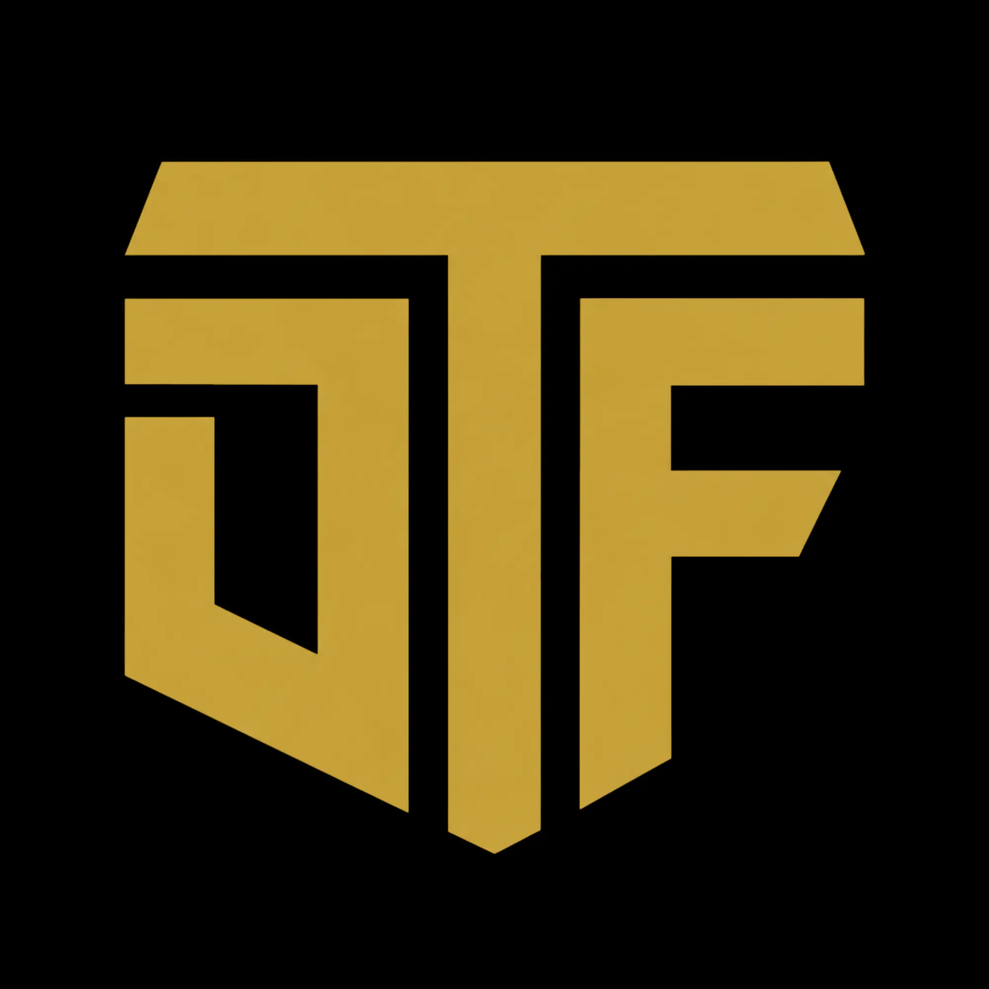 DTF_goud DTF logo goud
