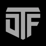 DTF logo zilver