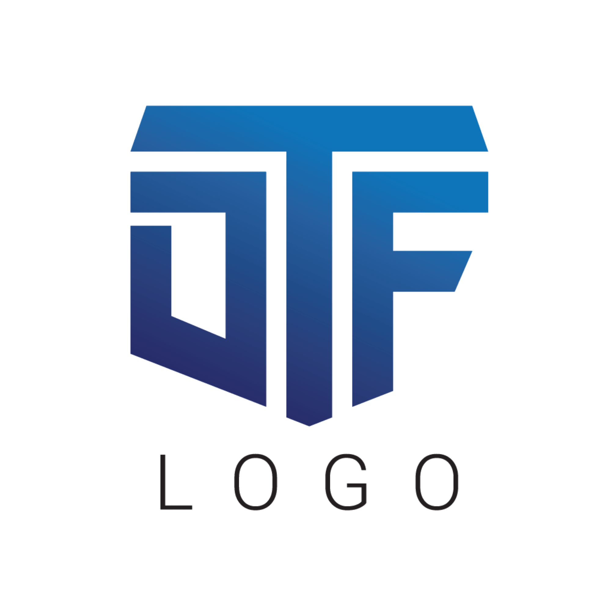 DTFlogo logo met tekst